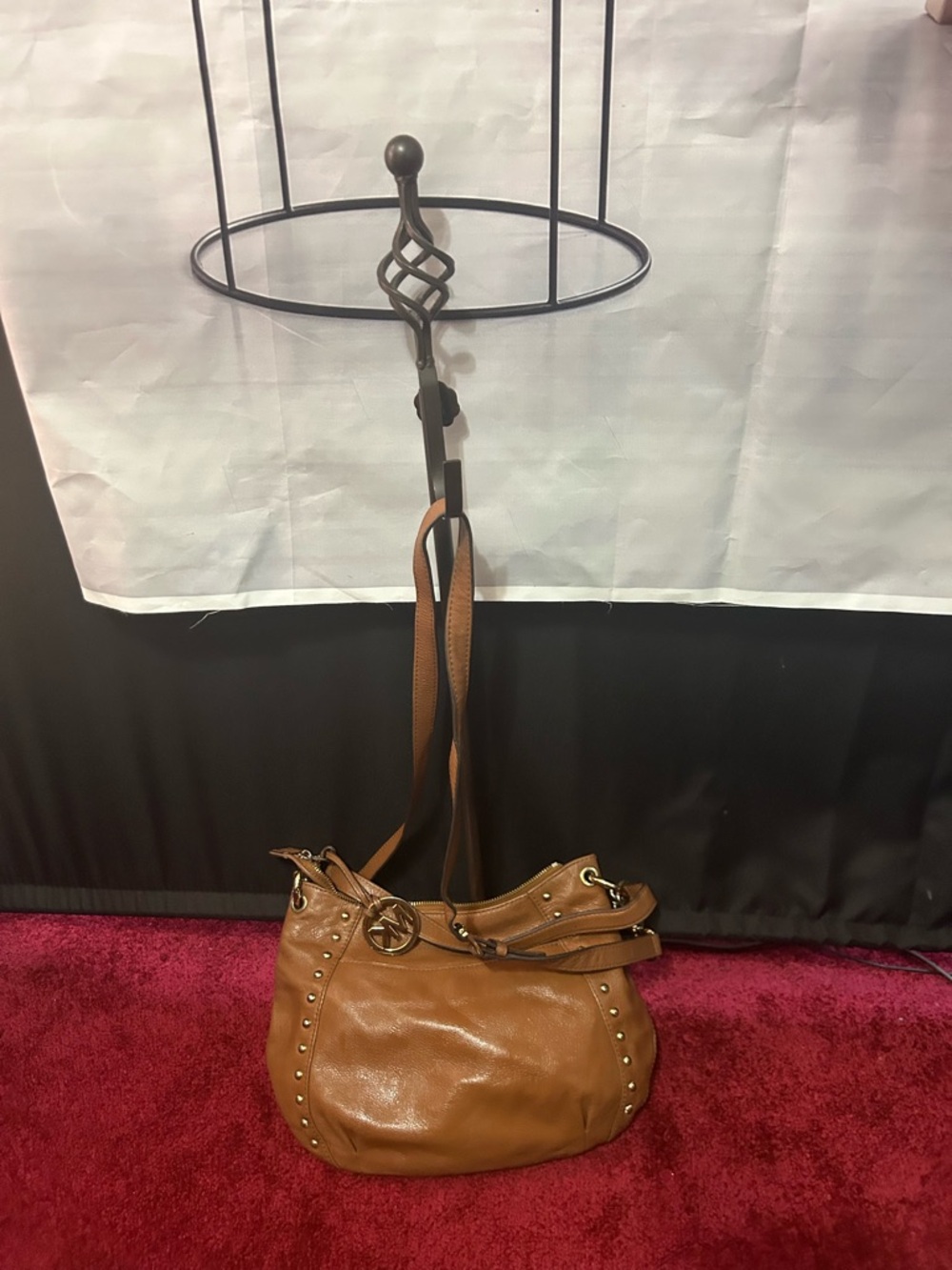 Micheal kors leather bag inside